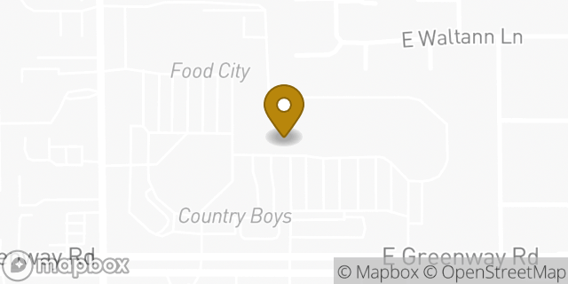Map showing the location of Planet Fitness in Phoenix, AZ 85032