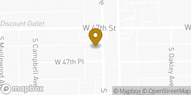 Map showing the location of Walgreens in Chicago, IL 60609