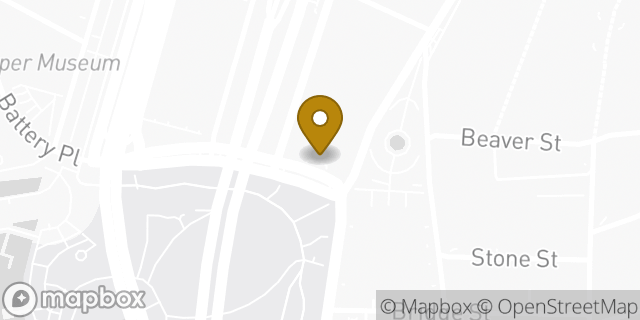 Map showing the location of Citibank in New York, NY 10004