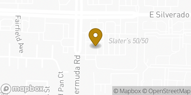 Map showing the location of Dunkin' in Las Vegas, NV 89183