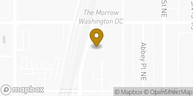 Map showing the location of REI in Washington, DC 20002