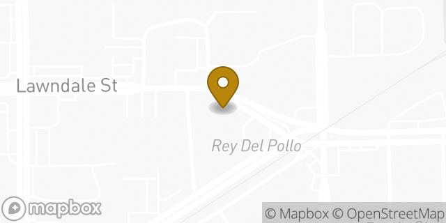 Map showing the location of Amazon Locker - Genius in Houston, TX 77023