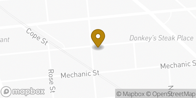 Map showing the location of American Legion in Camden, NJ 08104