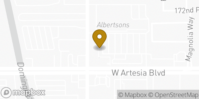 Map showing the location of Chipotle Mexican Grill in Gardena, CA 90248