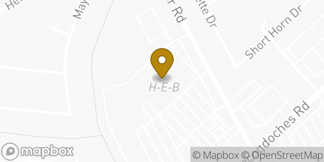 Map showing the location of H-E-B in San Antonio, TX 78247