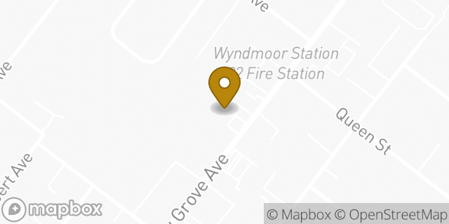 Map showing the location of Amazon Locker - Belaya in Glenside, PA 19038