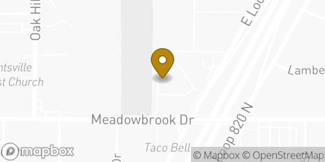 Map showing the location of McDonald's in Fort Worth, TX 76112