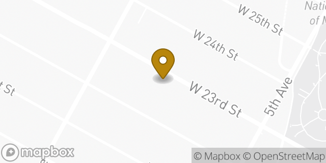 Map showing the location of Panera Bread in New York, NY 10010