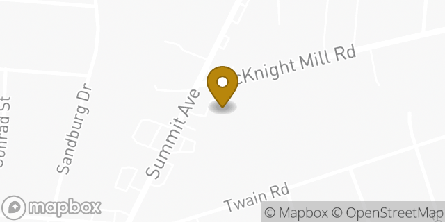 Map showing the location of Amazon Locker - Nouakchott in Greensboro, NC 27405