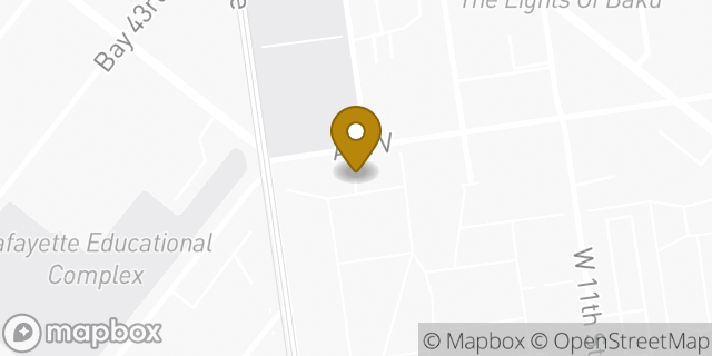 Map showing the location of Amazon Locker - Distortion in Brooklyn, NY 11223
