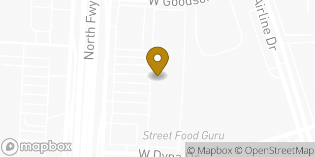 Map showing the location of Amazon Locker - Scramble in Houston, TX 77037