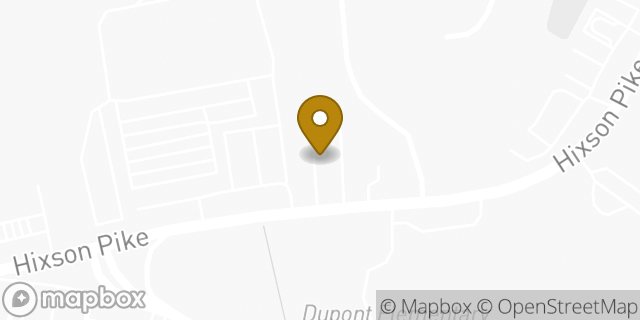 Map showing the location of McDonald's in Chattanooga, TN 37415