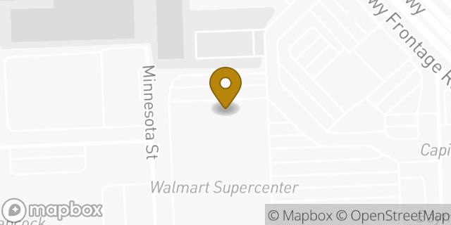 Map showing the location of Walmart Supercenter in Houston, TX 77075