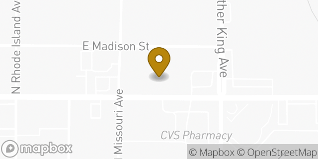 Map showing the location of AutoZone in Oklahoma City, OK 73111