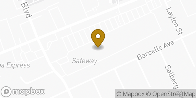 Map showing the location of ATM Safeway in Santa Clara, CA 95051