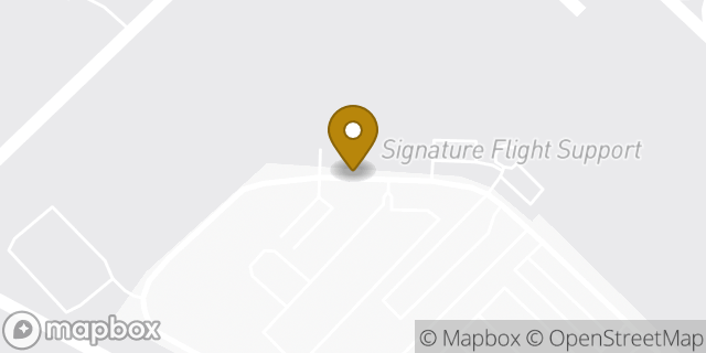 Map showing the location of Nashville - Signature Aviation BNA (Private Flights Only) in Nashville, TN 37217