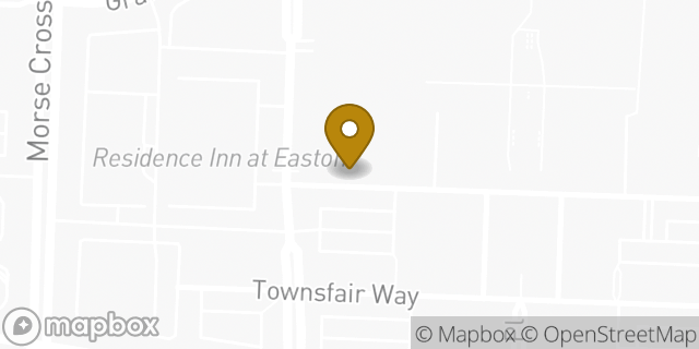 Map showing the location of Life Time in Columbus, OH 43219