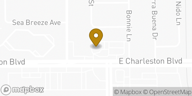 Map showing the location of Amazon Locker - Hydrant in Las Vegas, NV 89142