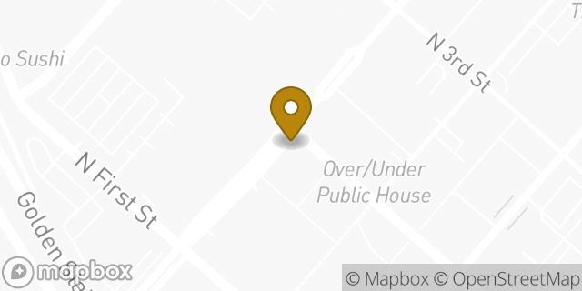 Map showing the location of Amazon Locker - Announcement in Burbank, CA 91502