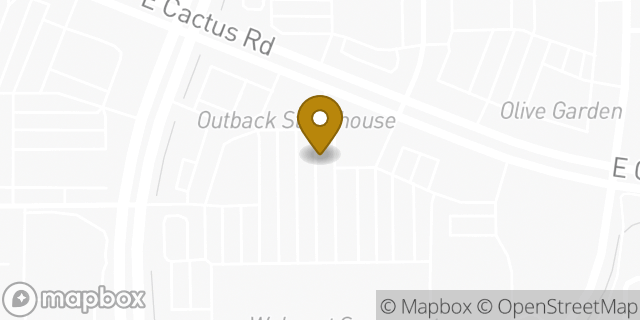 Map showing the location of Walmart Supercenter in Phoenix, AZ 85032