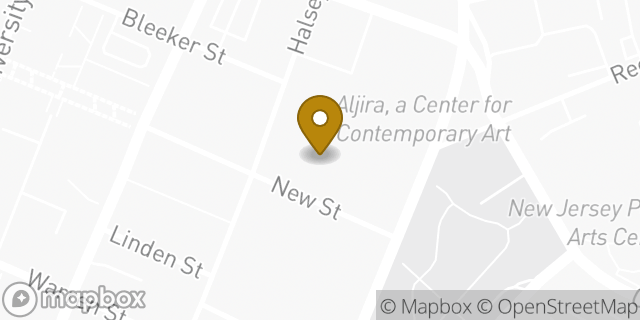 Map showing the location of Amazon Locker - Berit in Newark, NJ 07102