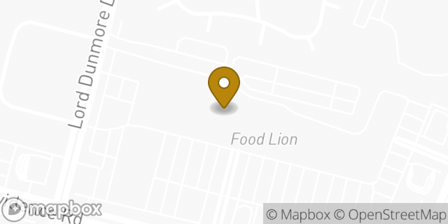 Map showing the location of T.j. Maxx in Virginia Beach, VA 23464