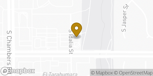 Map showing the location of Amazon Locker - Level in Aurora, CO 80017