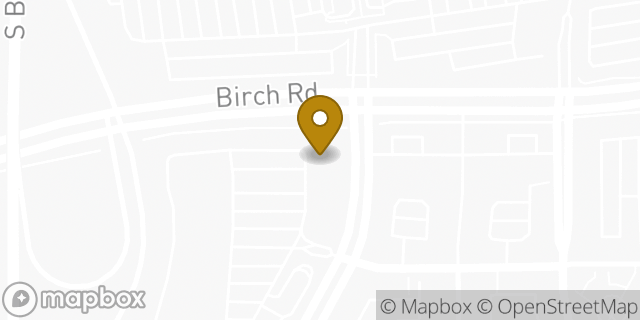 Map showing the location of Starbucks in Chula Vista, CA 91915