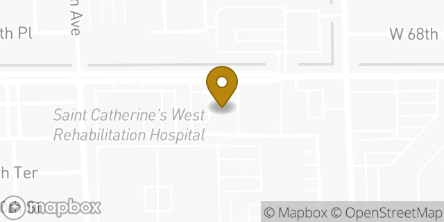 Map showing the location of AutoZone in Hialeah, FL 33018