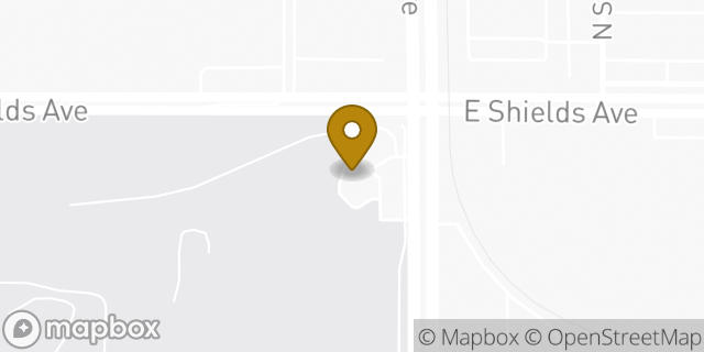 Map showing the location of Amazon Locker - Facelift in Fresno, CA 93727