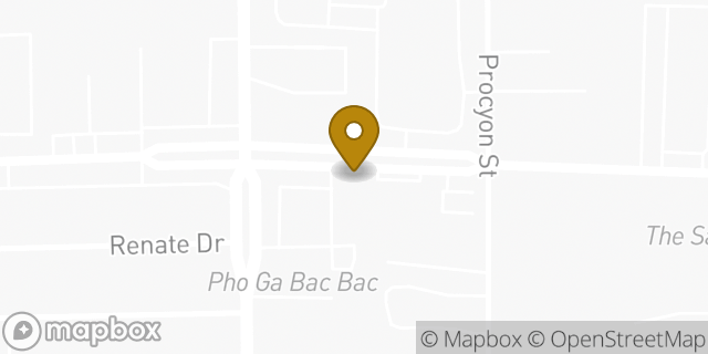 Map showing the location of Subway in Las Vegas, NV 89102