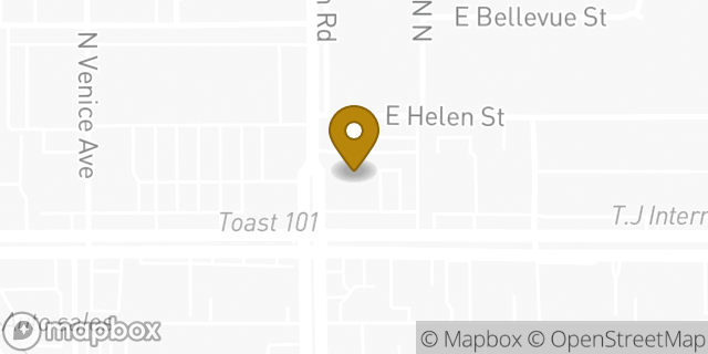 Map showing the location of Chase ATM in Tucson, AZ 85712