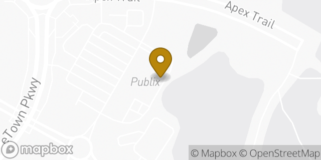 Map showing the location of Publix in Jacksonville, FL 32256