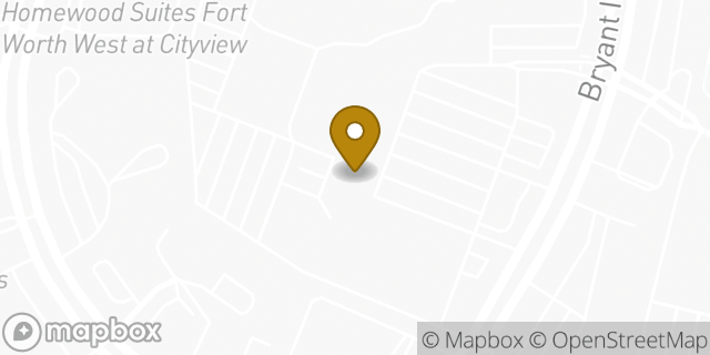 Map showing the location of Avis Car Rental in Fort Worth, TX 76132