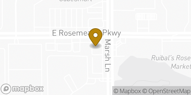 Map showing the location of Amazon Locker - Delicatessen in Dallas, TX 75287