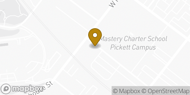 Map showing the location of Amazon Locker - Everything in Philadelphia, PA 19144