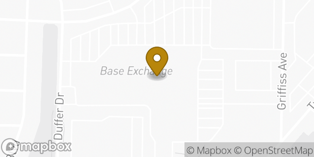 Map showing the location of Sunglass Hut in Nellis Air Force Base, NV 89191
