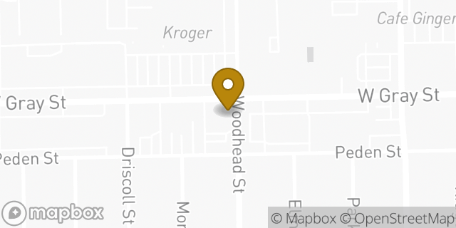 Map showing the location of Chase Bank in Houston, TX 77019