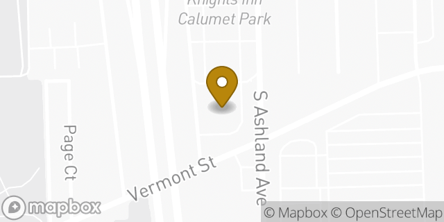 Map showing the location of Walgreens in Calumet Park, IL 60827