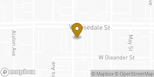 Map showing the location of Amazon Locker - Paisley in Fort Worth, TX 76104