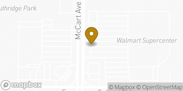Map showing the location of Starbucks in Fort Worth, TX 76133