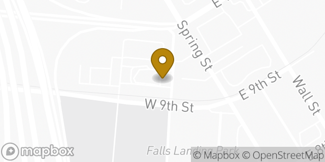 Map showing the location of McDonald's in Jeffersonville, IN 47130