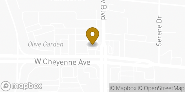 Map showing the location of 7-Eleven in Las Vegas, NV 89108