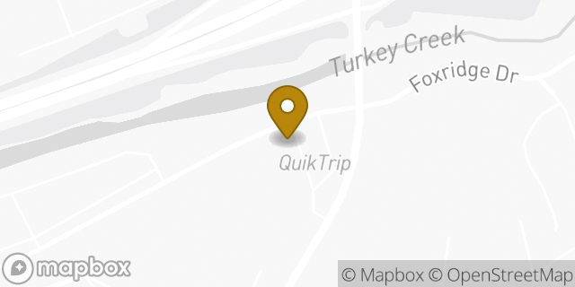 Map showing the location of QuikTrip in Mission, KS 66202