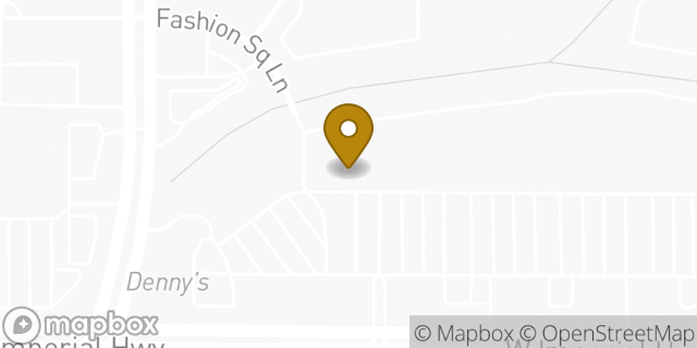 Map showing the location of Amazon Locker - Feast in La Habra, CA 90631