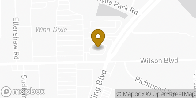 Map showing the location of McDonald's in Jacksonville, FL 32210