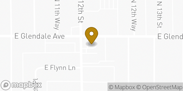 Map showing the location of Phoenix , AZ (G12) in Phoenix, AZ 85020