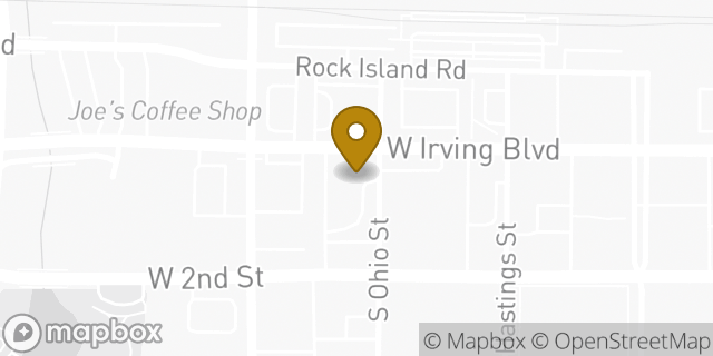 Map showing the location of McDonald's in Irving, TX 75060