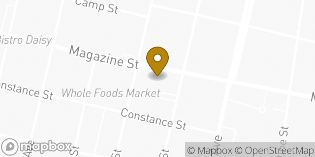 Map showing the location of ATM Walgreens in New Orleans, LA 70115