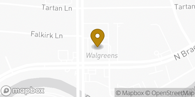 Map showing the location of Walgreens in Houston, TX 77025
